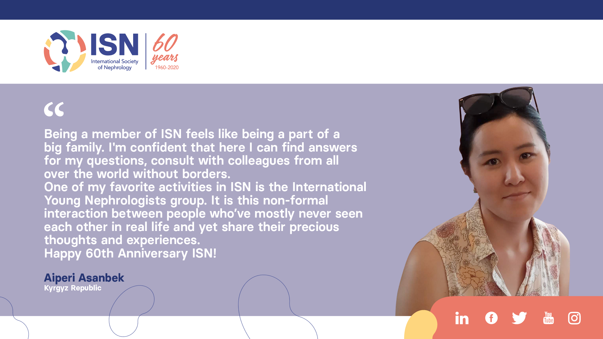 Read Aiperi Asanbek's story, Member of the ISN