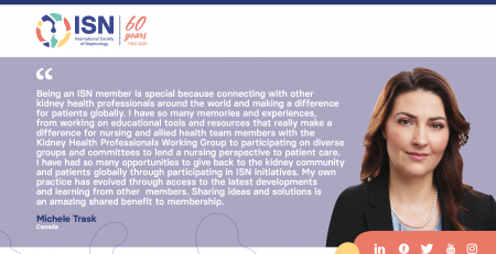 Read Michele Trask's story, Member of the ISN