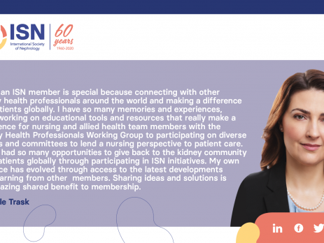 Read Michele Trask's story, Member of the ISN