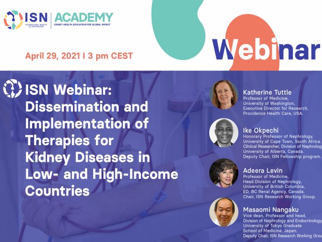 kidney disease therapies