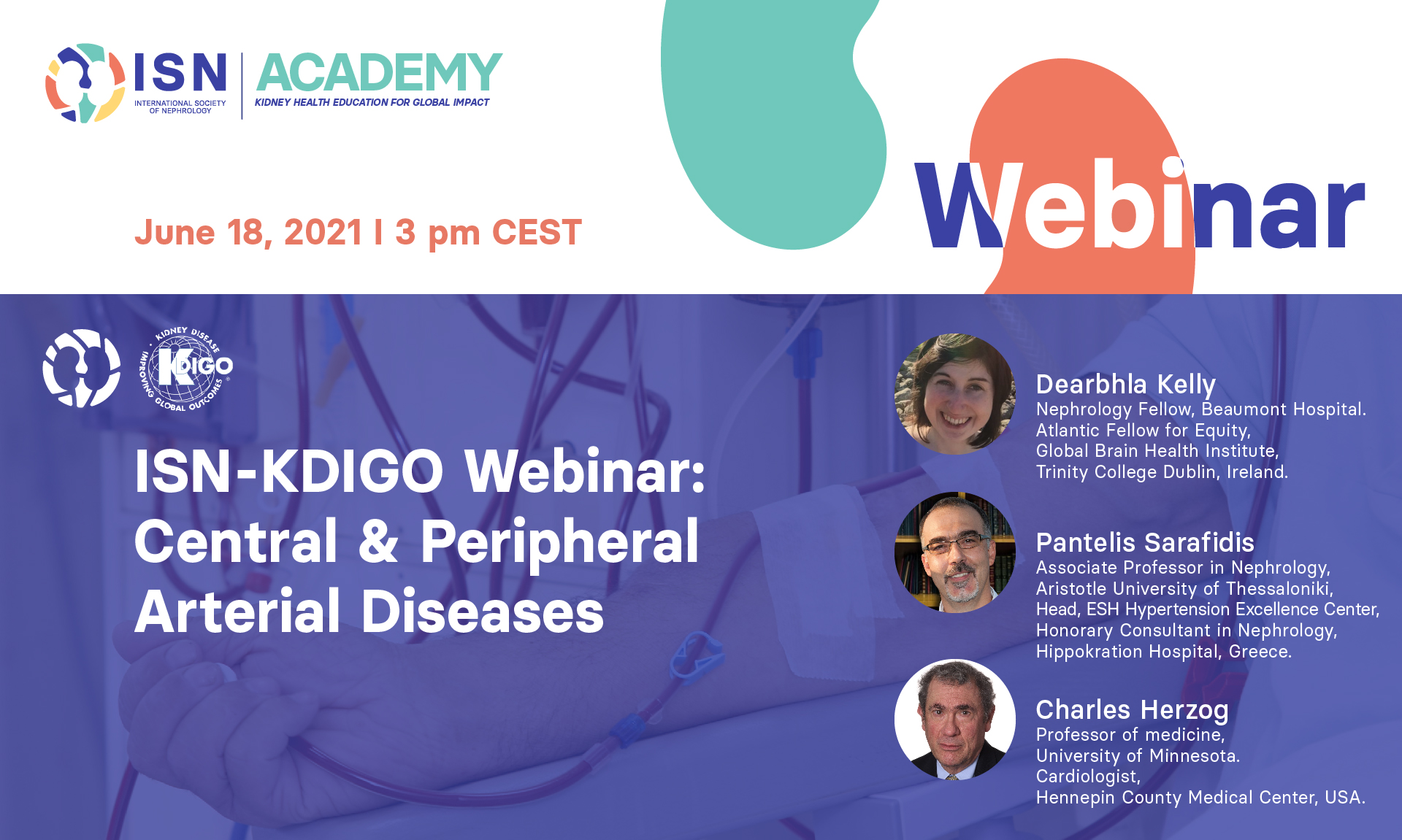 KDIGO Webinar Central Peripheral Arterial Diseases CKD
